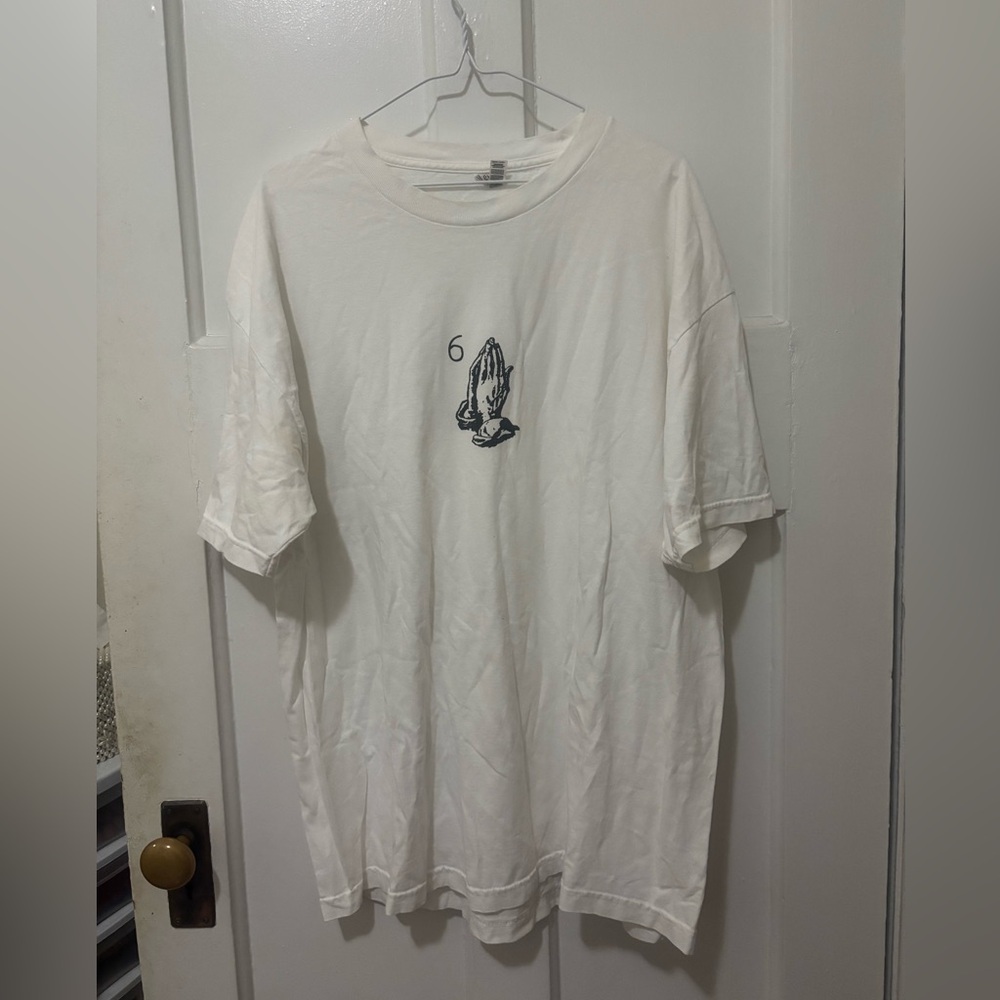 DRAKE White 6God T-Shirt